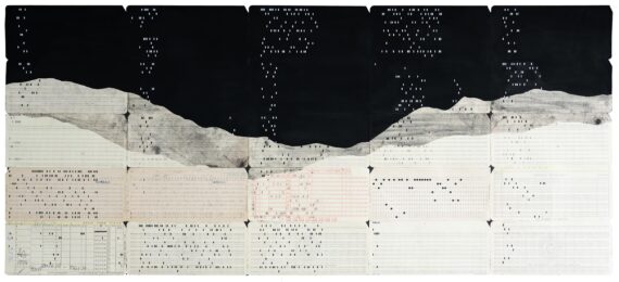 Lunar Landscape 1 by Nick Gentry at Robert Fontaine Gallery