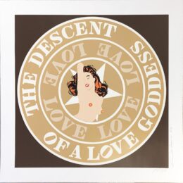 (Marilyn) Descent of a Love Goddess by Robert Indiana at Hamilton-Selway Fine Art