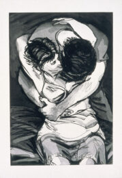Men at Home: Necking by Michael Glier at Graphicstudio