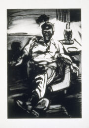 Men at Home: Sitting by Michael Glier at Graphicstudio