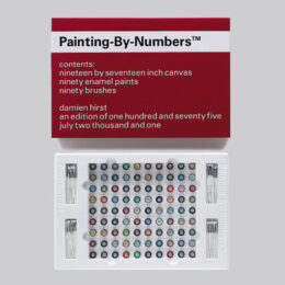 Painting-by-Numbers (Red) by Damien Hirst at Eyestorm