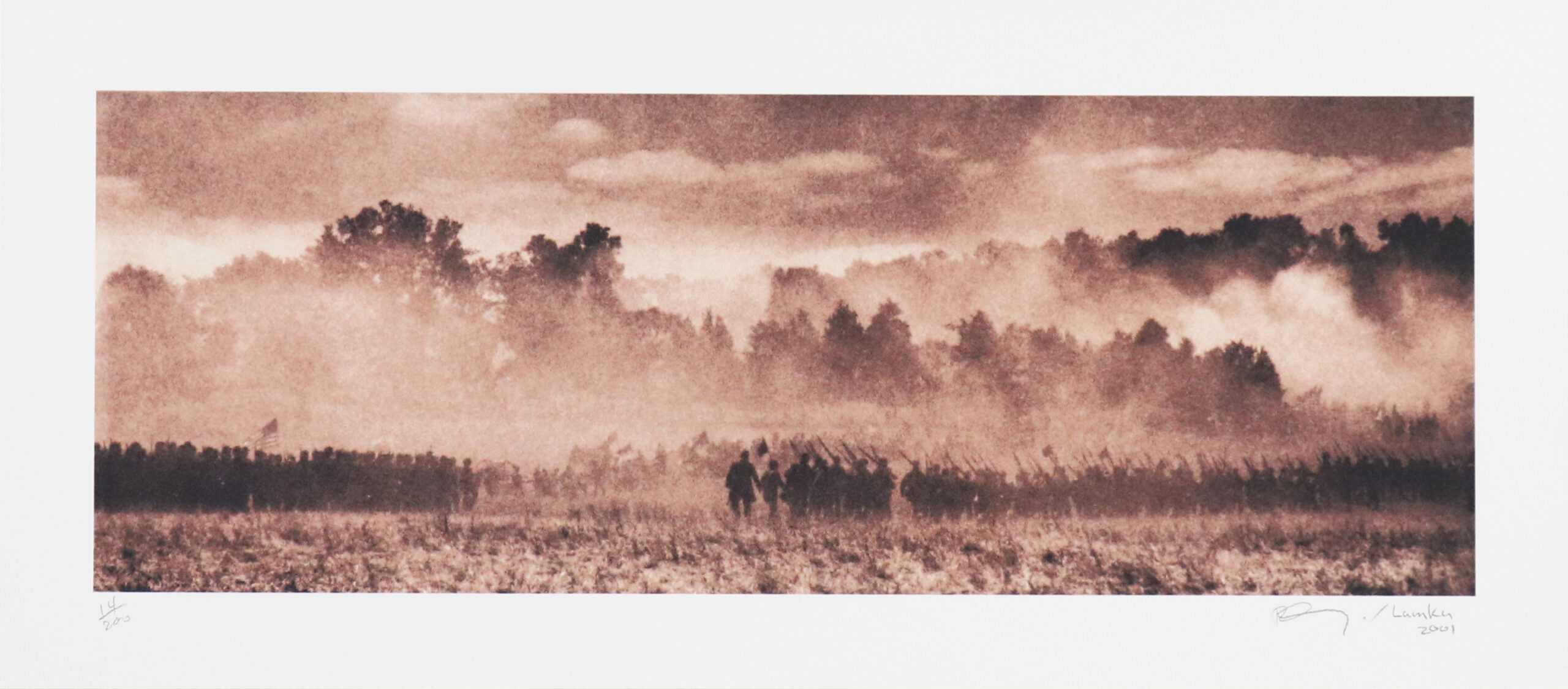 Seeing the Elephant (Third day – The Center) by Robert Longo