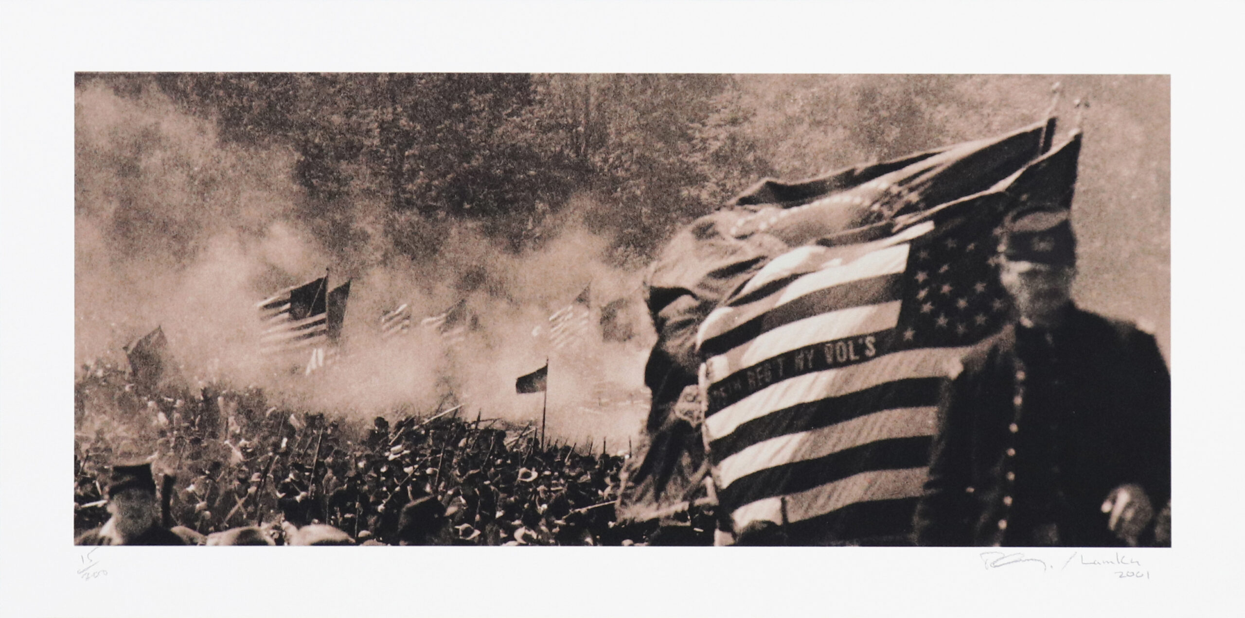 Seeing the Elephant (Engagement) by Robert Longo