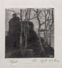 Schönfels (alte Burg) by Martin Erich Philipp at Sylvan Cole Gallery