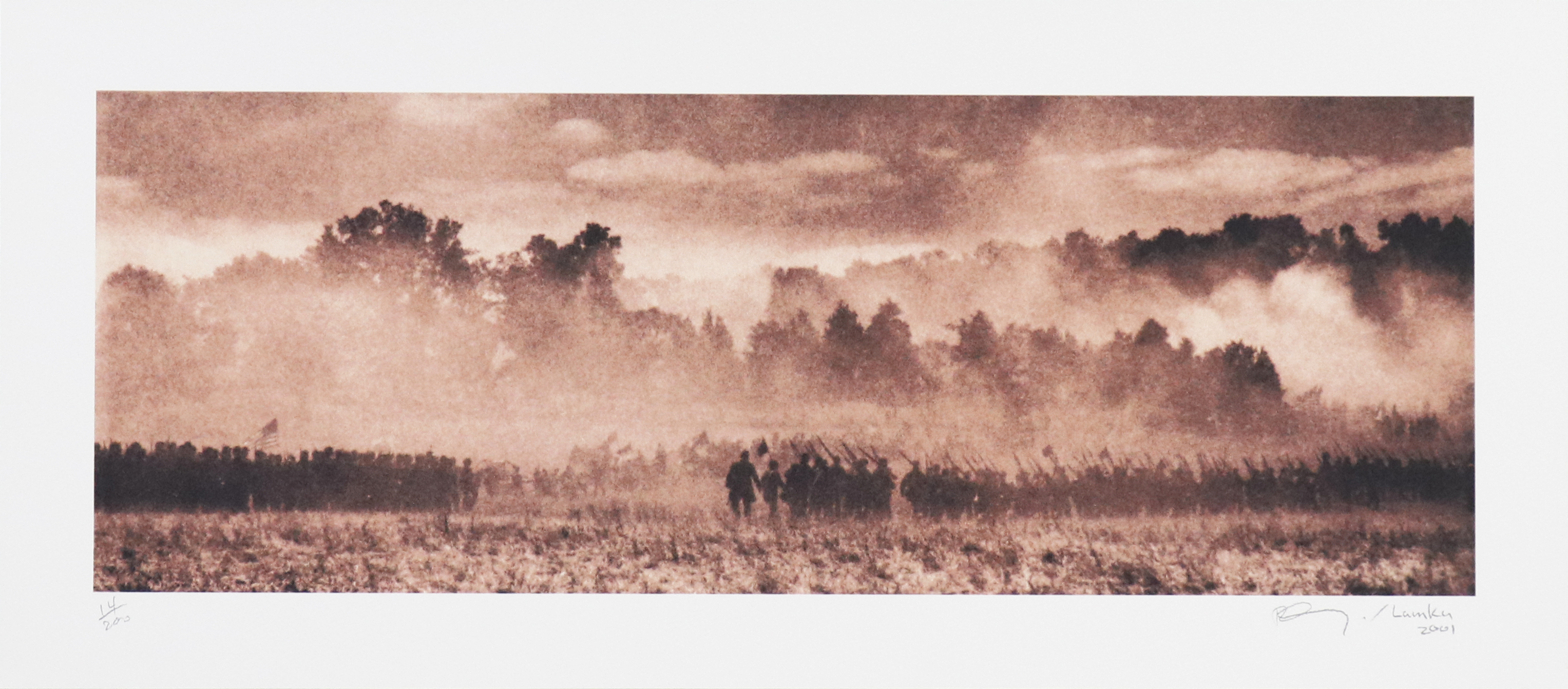 Seeing the Elephant (Third day – The Center) by Robert Longo
