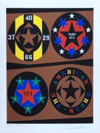 The American Dream (Tilt) by Robert Indiana at Hamilton-Selway Fine Art
