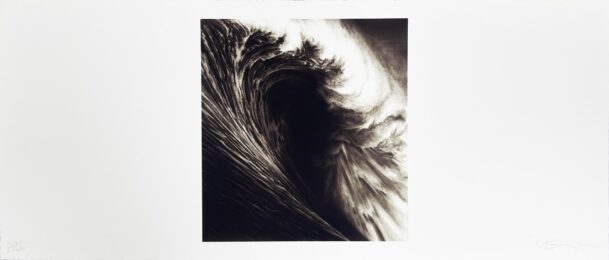 Untitled #1 Wave by Robert Longo at Hamilton-Selway Fine Art