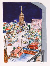 Bell Tower in Stockholm by Bob Dylan at Clifton Gallery