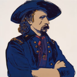 General Custer (Unique) (FS IIB.379) by Andy Warhol at Revolver Gallery