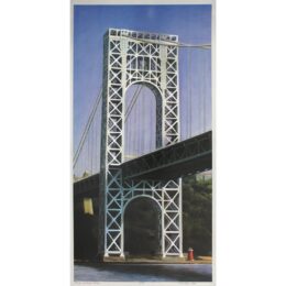 George Washington Bridge by Richard Haas at Sylvan Cole Gallery