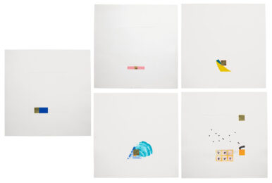Gold by Richard Tuttle at Jonathan Novak Contemporary Art
