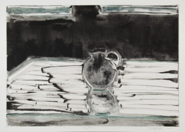 Gray Vase by Jane McNichol at Manneken Press (IFPDA)