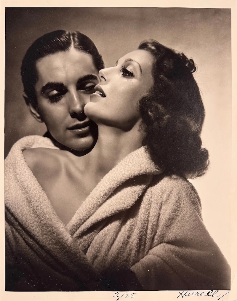 Tyrone Power & Loretta Young by George Hurrell
