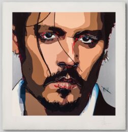 Johnny Depp Five by Johnny Depp at Clifton Gallery