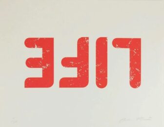 Life (Ass-Backwards and Upside Down) by Adam Mars at Gregg Shienbaum Fine Art