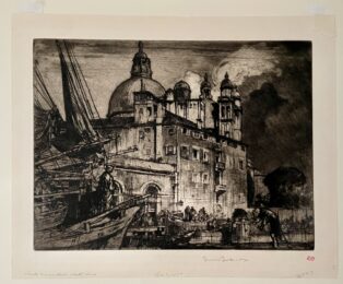 Santa Maria della Salute, Venice by Frank Brangwyn at Chicago Fine Prints