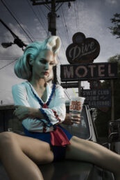 Seductress Of The Dive Motel by Formento x Formento at Addicted Art Gallery