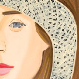 Straw Hat 1 by Alex Katz at Hamilton-Selway Fine Art