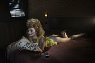 Sultry Secrets Unveiled In The Dive Motel by Formento x Formento at Addicted Art Gallery