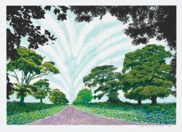 Summer Sky by David Hockney at Dovehouse Contemporary
