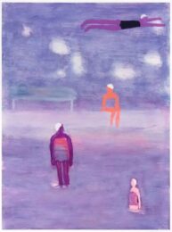 Swimmers in Fog by Katherine Bradford at Dovehouse Contemporary