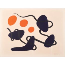 The Black Line by Alexander Calder at Gregg Shienbaum Fine Art
