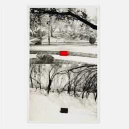 Two Sets (One with Bench) by John Baldessari at Gregg Shienbaum Fine Art