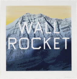 Wall Rocket by Ed Ruscha at Dovehouse Contemporary