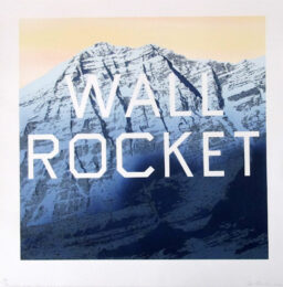 Wall Rocket by Ed Ruscha at Hamilton-Selway Fine Art