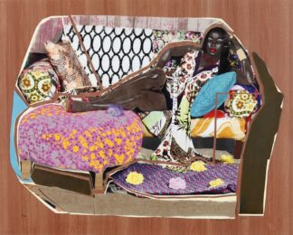 You’re Gonna Give Me The Love I Need by Mickalene Thomas at Hamilton-Selway Fine Art