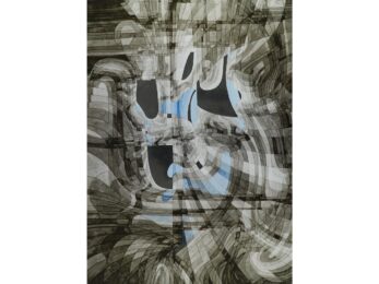 6 Kupfertiefdrucke auf Aluminiumfoile (6 intaglios printed on aluminum sheets) by Joan Claret at Sylvan Cole Gallery