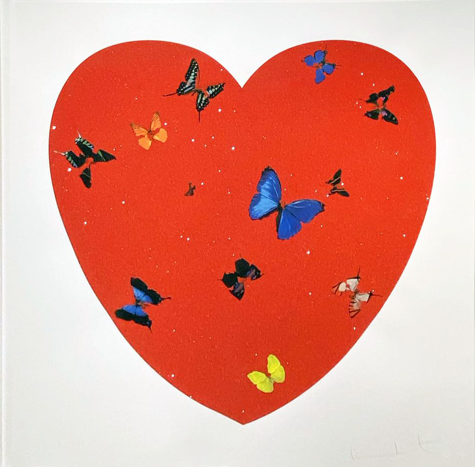 All You Need is Love Love Love by Damien Hirst