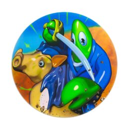 Battle Scene Ix (From the Lobstar Planet) by Philip Colbert at Dovehouse Contemporary