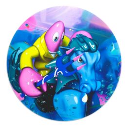 Battle Scene Viii (From The Lobstar Planet) by Philip Colbert at Dovehouse Contemporary