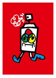 Can Man (Jam Edition 2015) by Jon Burgerman at Dovehouse Contemporary