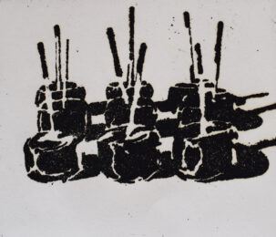 Candy Apples by Wayne Thiebaud at Gilden's Art Gallery