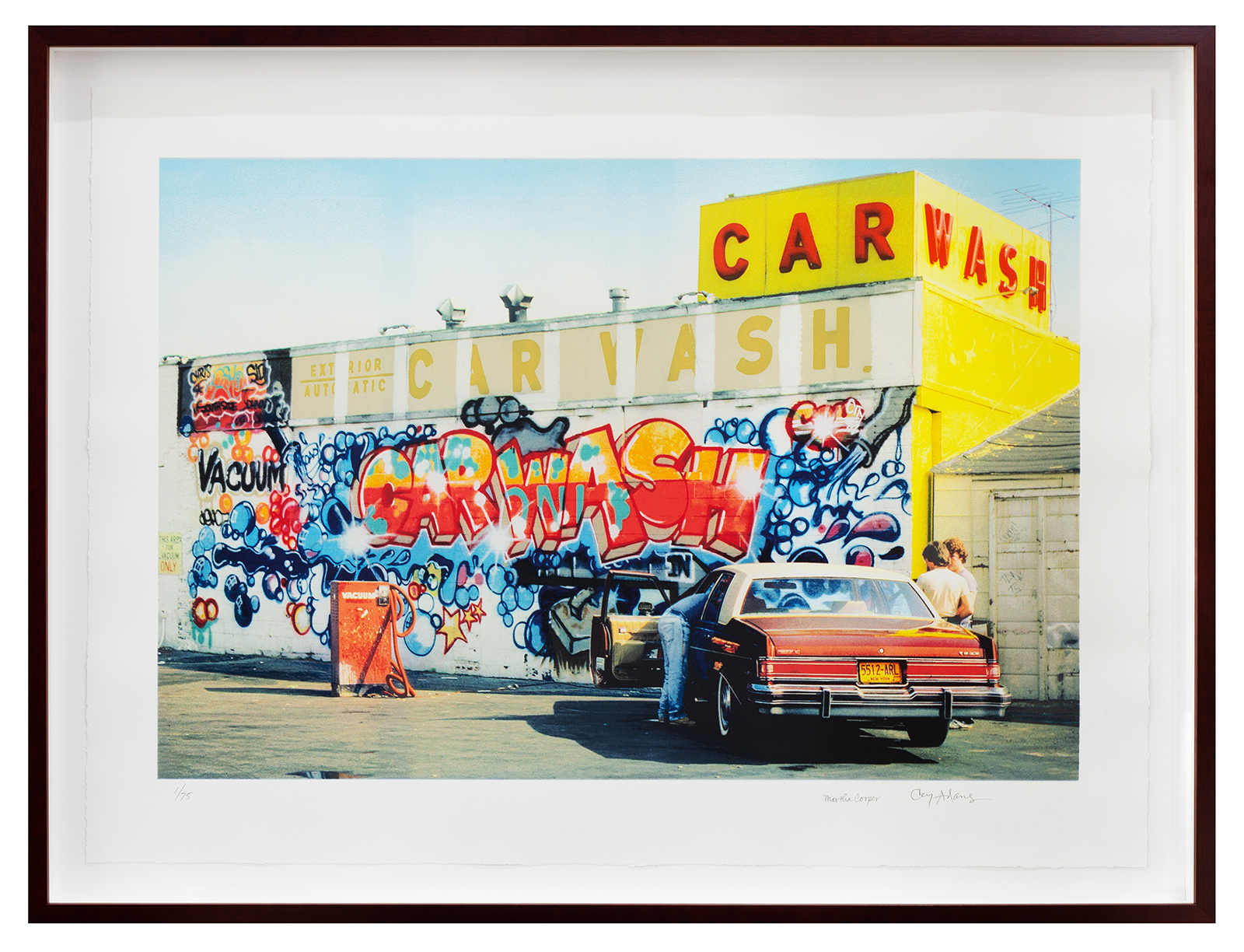 Carwash 1982 by Martha Cooper
