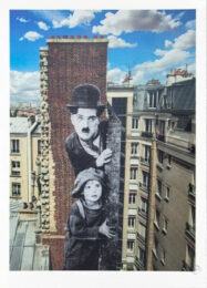 Charlie Chaplin Revu Par JR, The Kid by JR at Dovehouse Contemporary