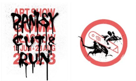 Cut and Run (Set of 2 Posters) by Banksy at Dovehouse Contemporary