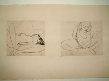 Deux Etudes de Femme by André Dunoyer de Segonzac at Editions Graphiques Ltd