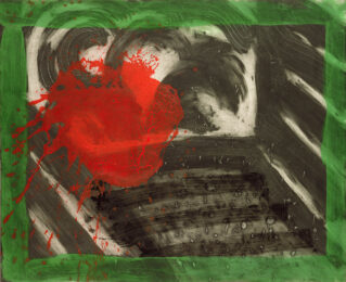 In and Empty Room by Howard Hodgkin at Sims Reed Gallery (IFPDA)
