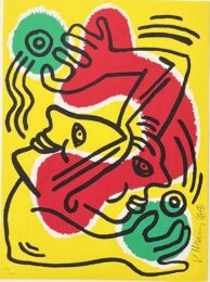 International Volunteer Day by Keith Haring at Hamilton-Selway Fine Art