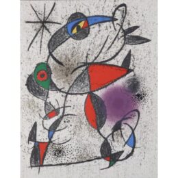 Jaillie du calcaire by Joan Miro at Sylvan Cole Gallery