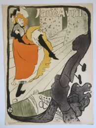 Jane Avril by Henri de Toulouse-Lautrec at William Chambers Art
