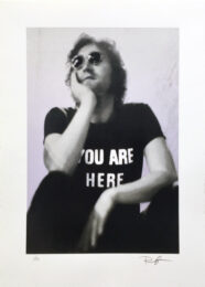 John Lennon, Fillmore East, NYC, August 1972 by Bob Gruen at Gary Lichtenstein Editions