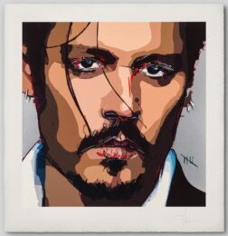 Johnny Depp Five by Johnny Depp at Clifton Gallery