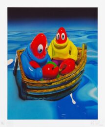 Lagoon (From the Lobstar Planet) by Philip Colbert at Dovehouse Contemporary