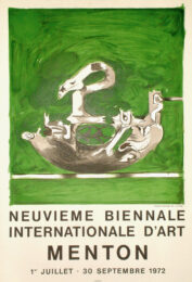 Le Cygne – Neuvieme Biennale Internationale D’art   Menton by Graham Sutherland at Editions Graphiques Ltd