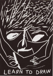 Learn To Draw by David Shrigley at Dovehouse Contemporary