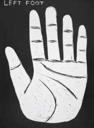 Left Foot by David Shrigley at Dovehouse Contemporary